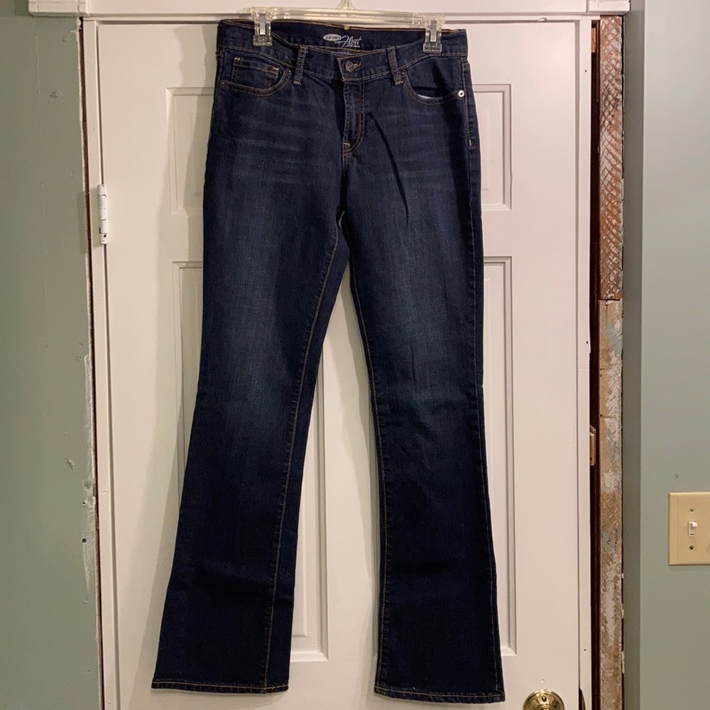 Old Navy Flirt Bootcut Jeans 8 Long